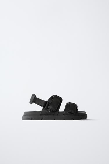 ТЕХНИЧЕСКИЕ САНДАЛИИ — Черный от Zara