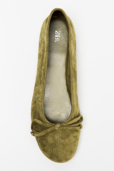 BAILARINA ANTE LAZO - Verde de Zara