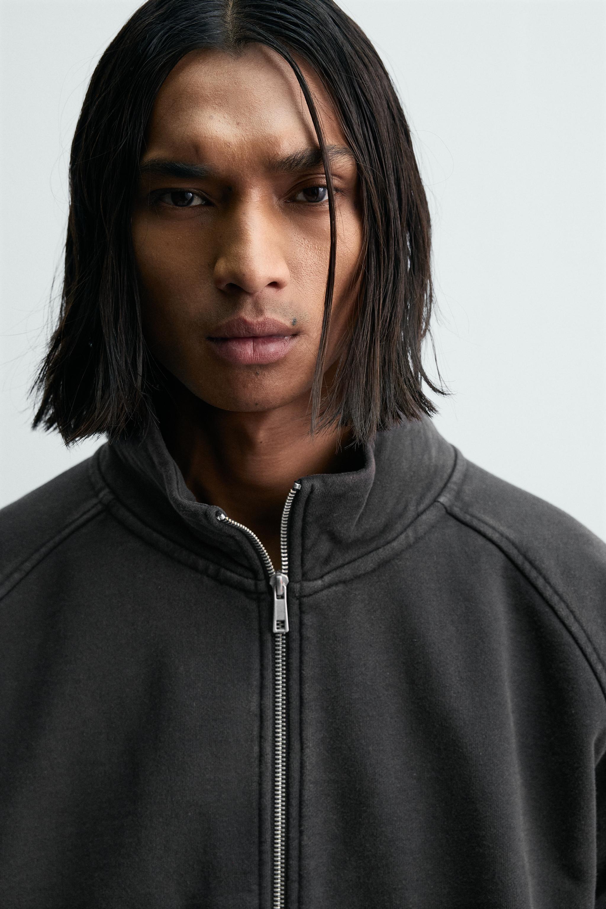 WASHED RELAXED FIT SWEATSHIRT