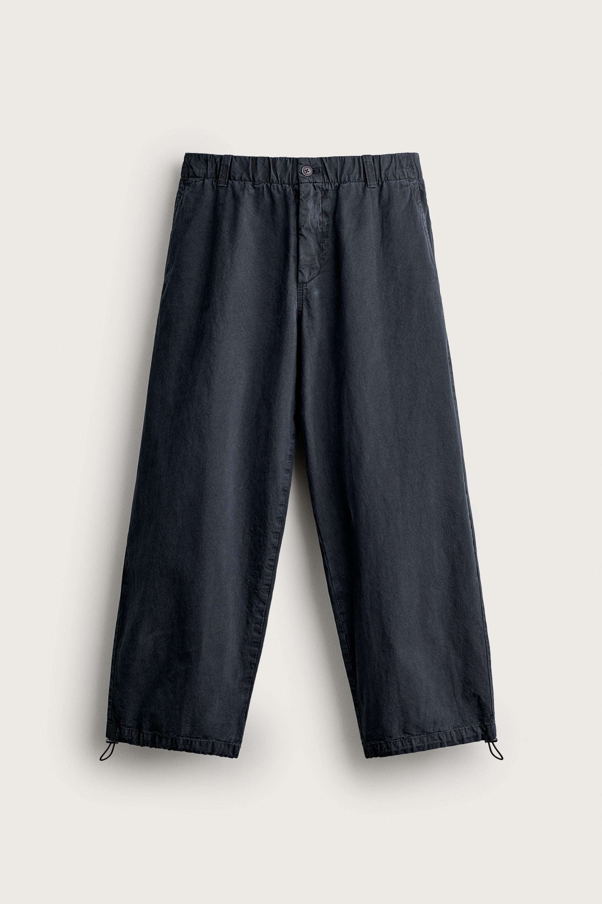PANTALON PARACHUTE COUPE DÉCONTRACTÉE