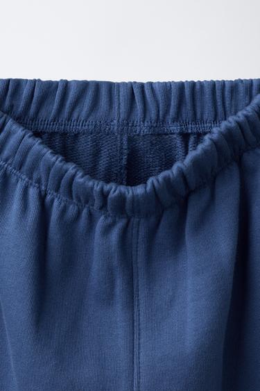 LABEL JOGGER SWEATSHIRT AND TROUSERS SET - Bluish by Zara - Image 4
