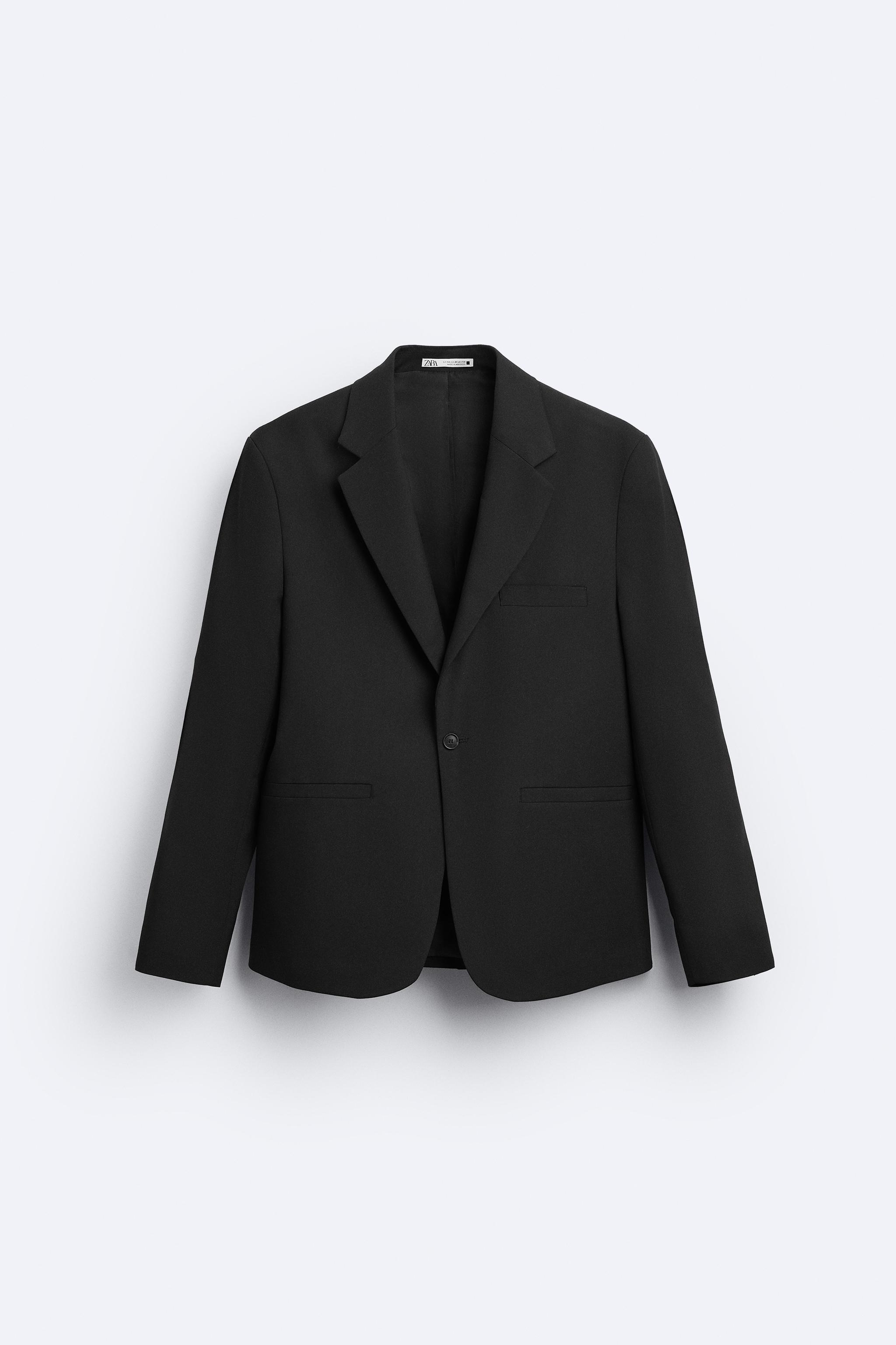 Zara mens best sale suit jacket