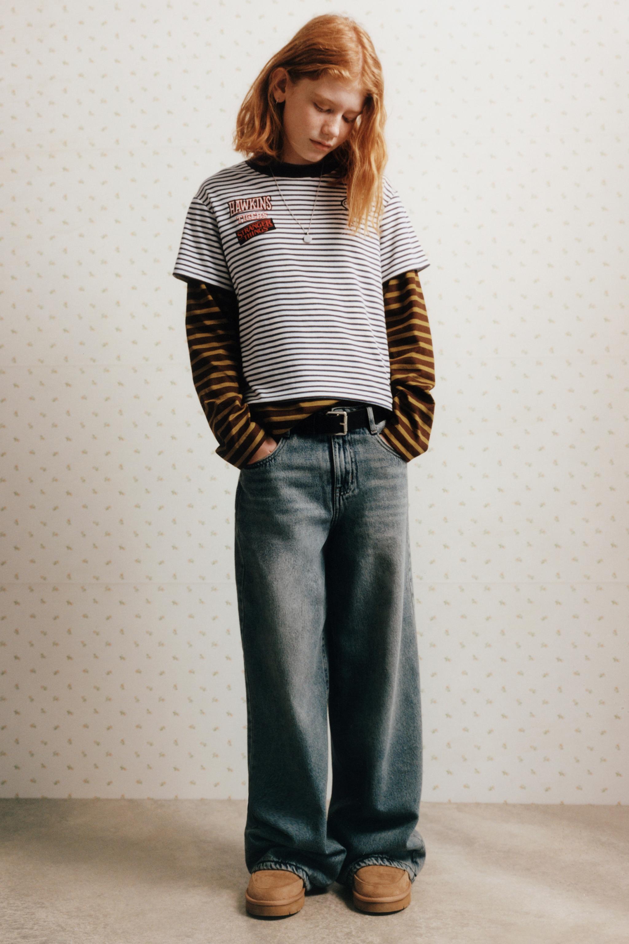 T-SHIRT À RAYURES STRANGER THINGS © NETFLIX