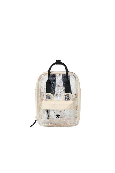 KIDS/ GLITTER VINYL BACKPACK