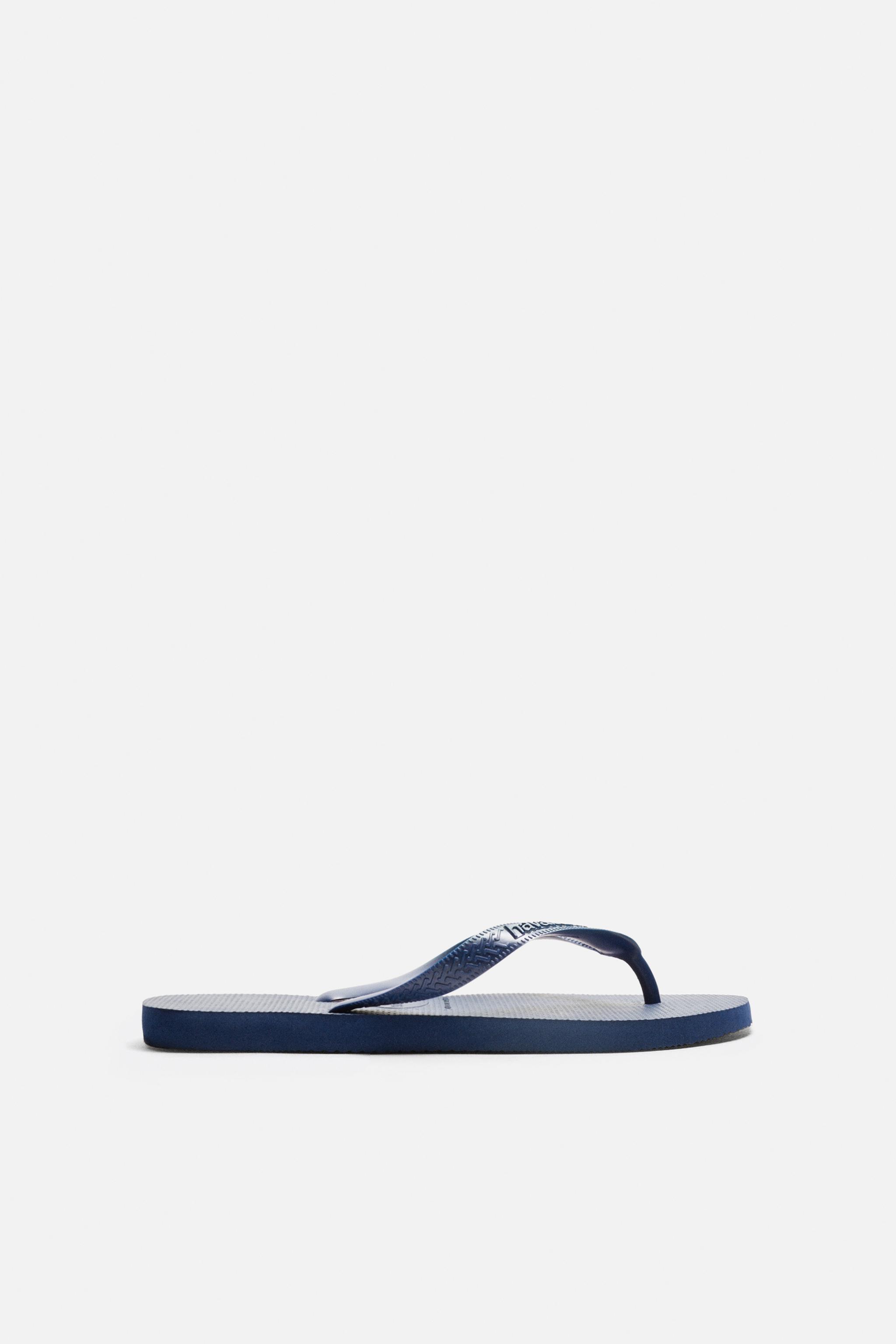 HAVAIANAS ® x ZARA サンダル - ブルー | ZARA Japan / 日本