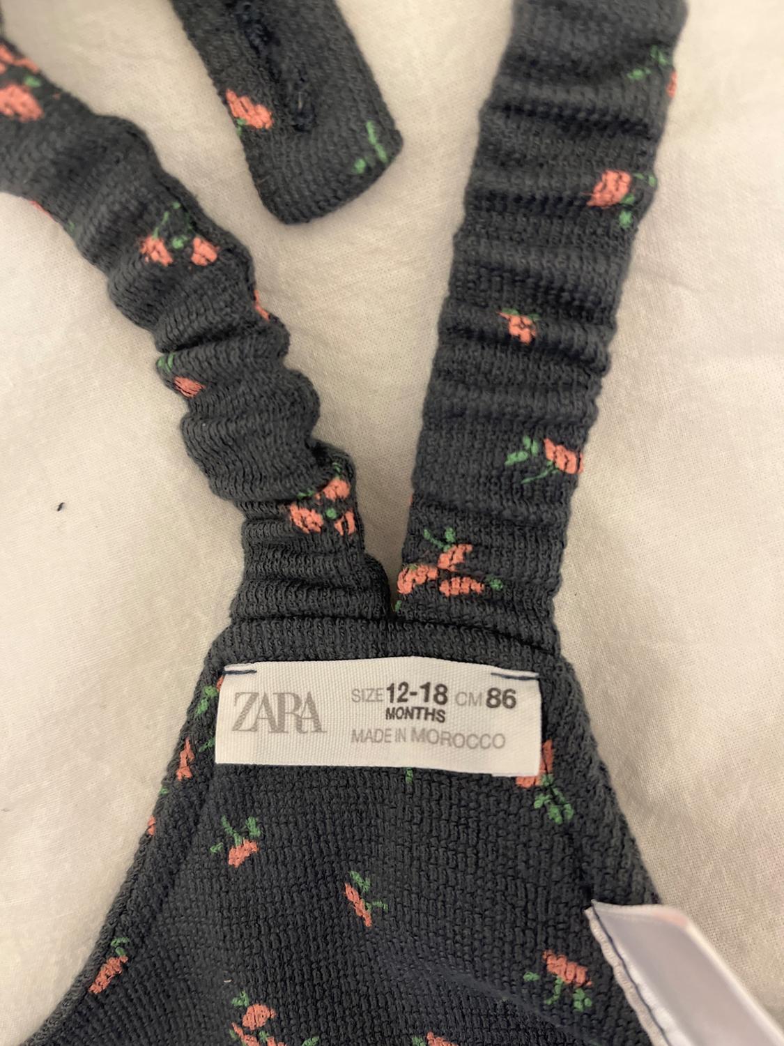 FLORAL PLUSH DUNGAREES - Image 4