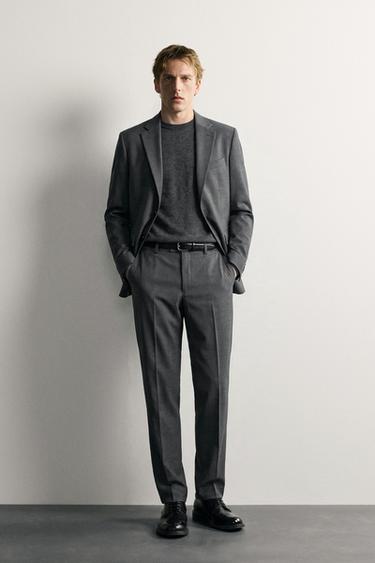 BỘ SUIT THOẢI MÁI - Pastel blue từ Zara