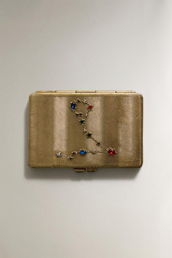 Zara SMALL PISCES MIRROR | MARISA BERENSON - Golden - Image 0