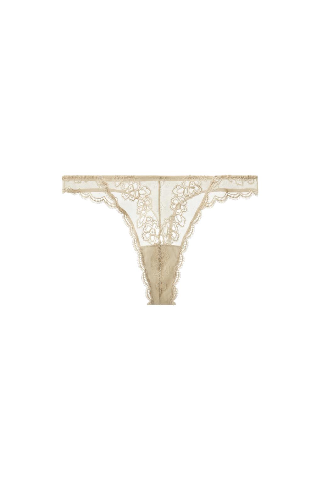LACE MESH THONG - image 3