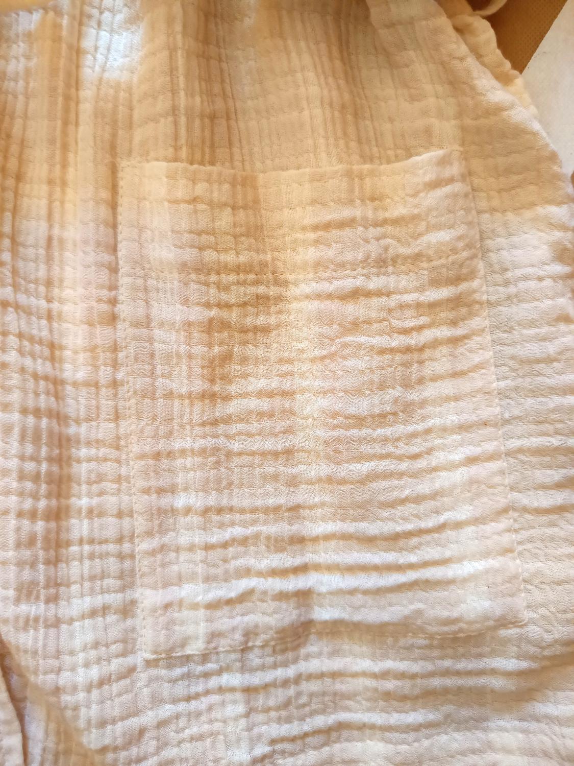 STRIPED TEXTURED KIMONO - Image 3