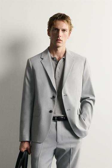 COMFORT SUIT BLAZER - Grey by Zara