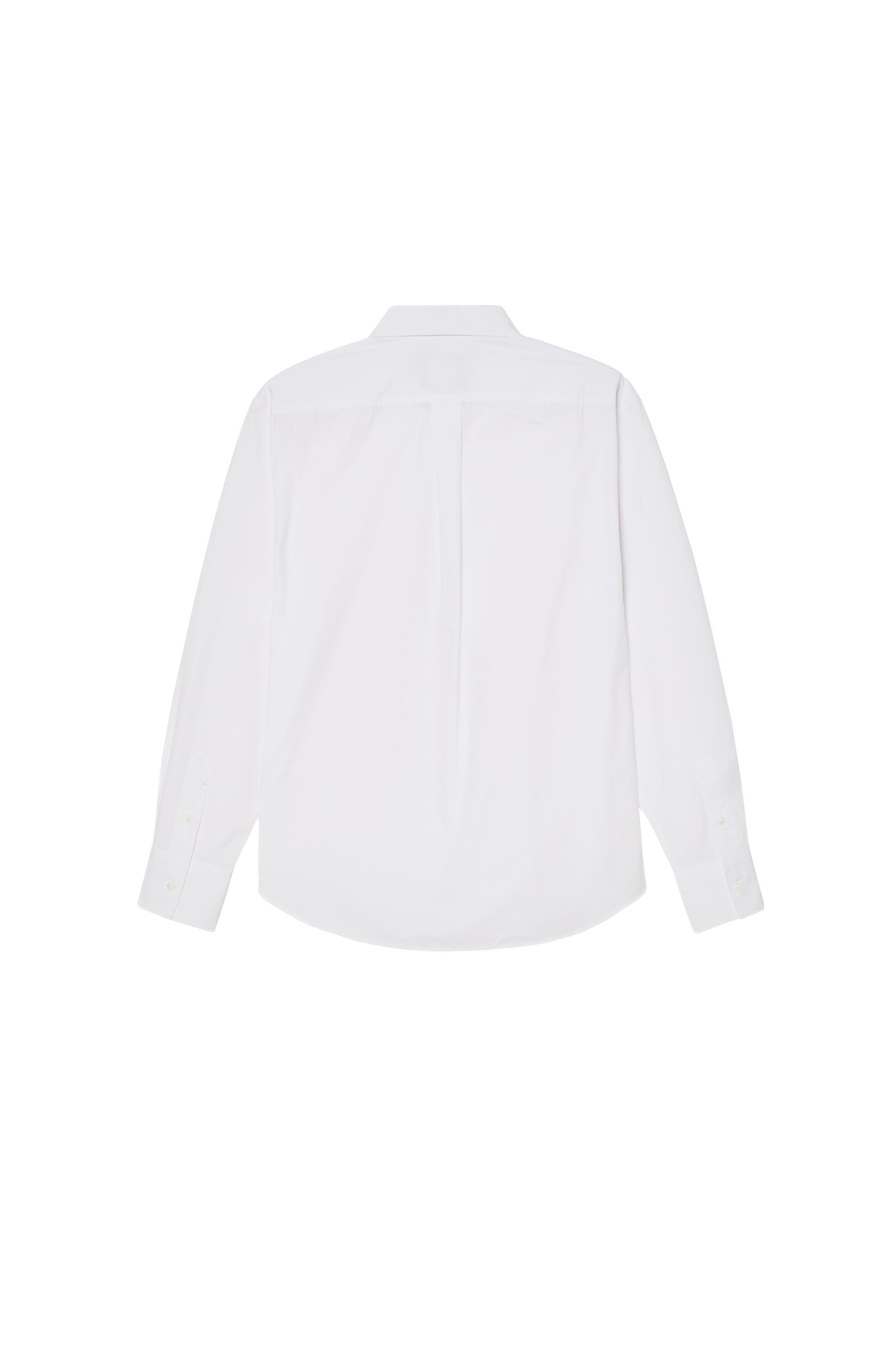 Мужские рубашки Zara REGULAR FIT COTTON POPLIN SHIRT — фото 3