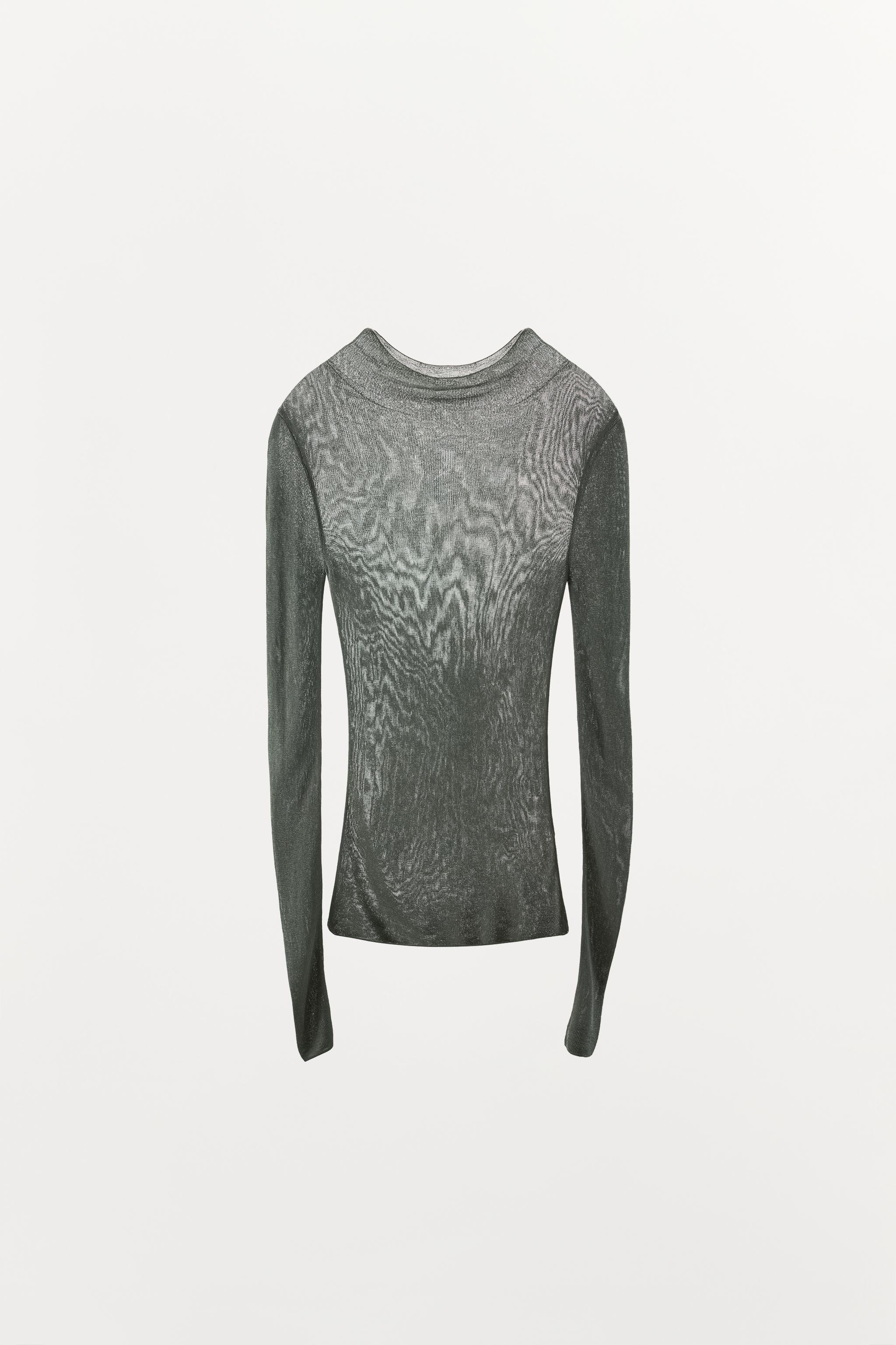 FINE-KNIT TOP