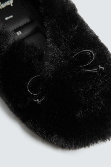 SHEEPSKIN CLOGS HARRY LAMBERT FOR ZARA X DISNEY - Black by Zara - Image 3