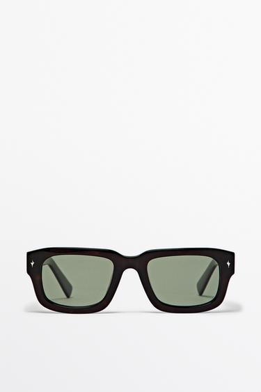 Zara Rectangular sunglasses - Brown - Image 0
