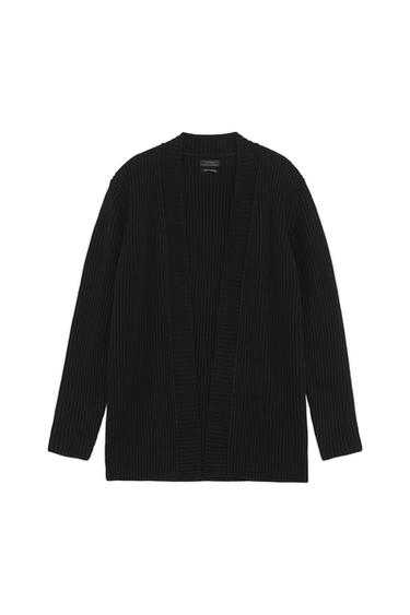 BRIOCHE STITCH CARDIGAN