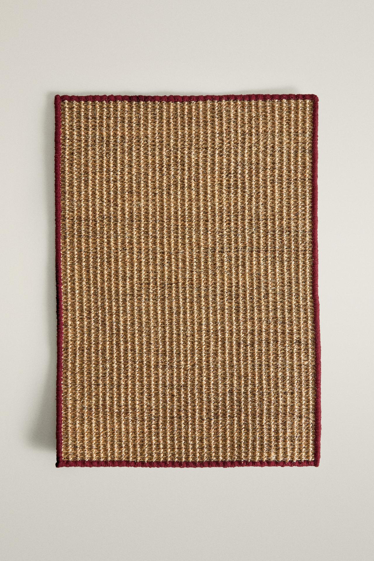 CHRISTMAS JUTE KNOT PET RUG