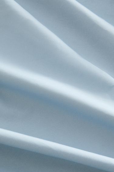DRAP-HOUSSE PERCALE DE COTON | 30 CM DE HAUT (200 FILS) - Bleu clair de Zara - Image 3