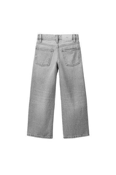 JEAN À JAMBES LARGES - Gris de Zara - Image 1