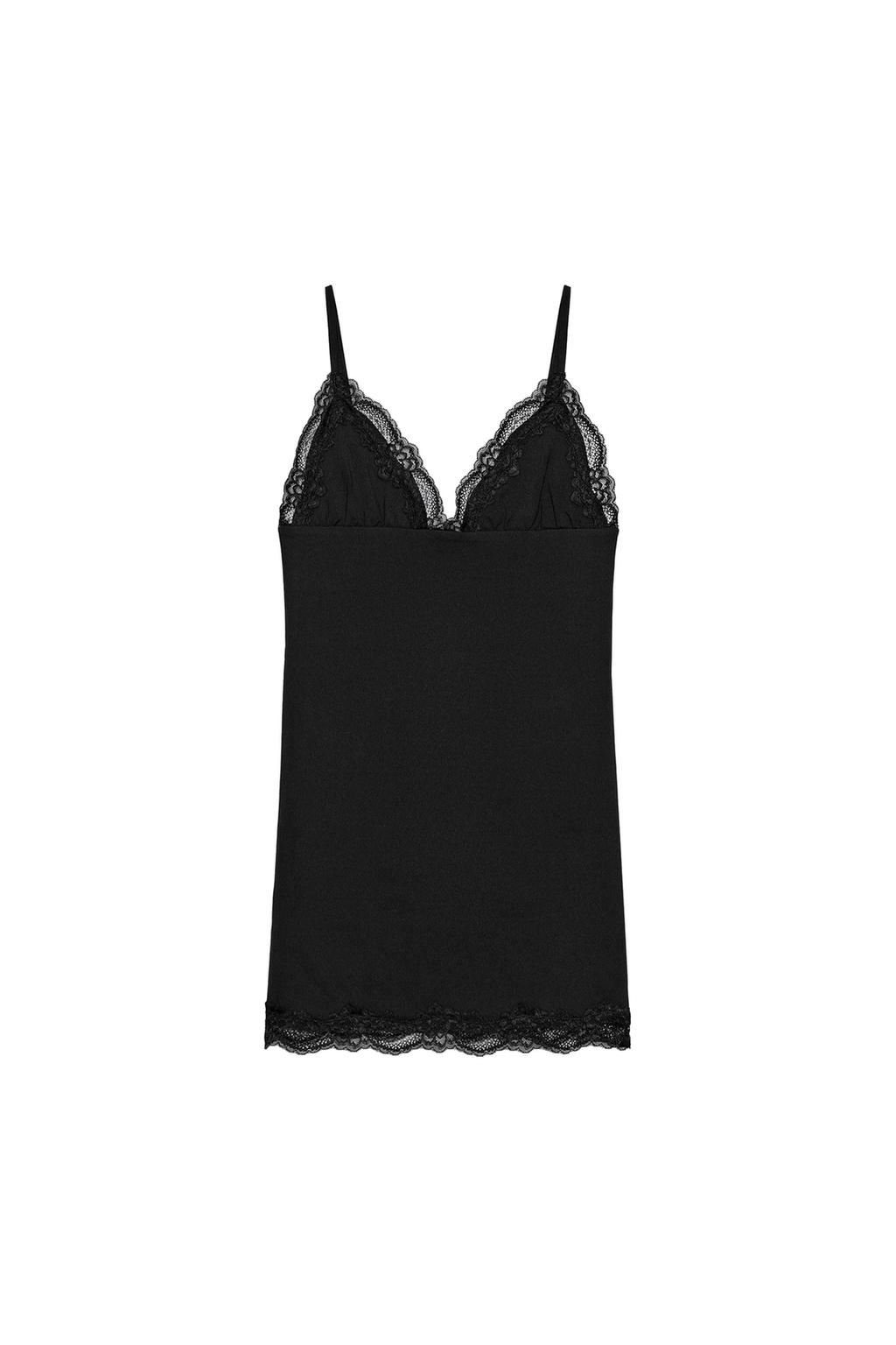 LACE STRAP MINI DRESS - image 3