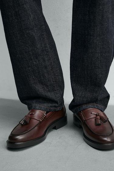 DRESS PENNY LOAFERS - Brown by Zara - Image 2