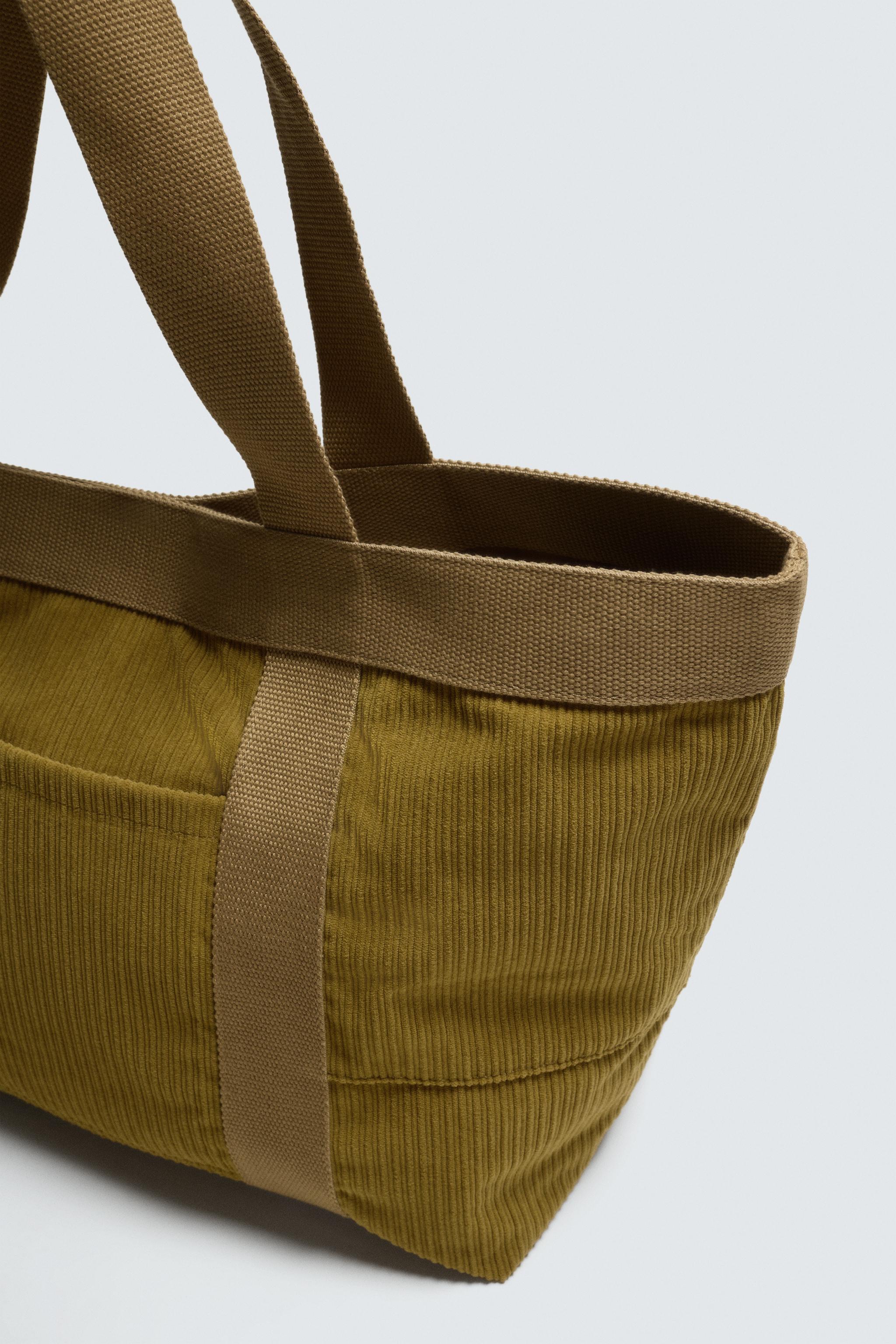 SAC SHOPPER EFFET CORDUROY