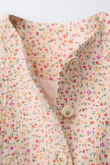 FLORAL JACKET - Ecru by Zara - Image 2