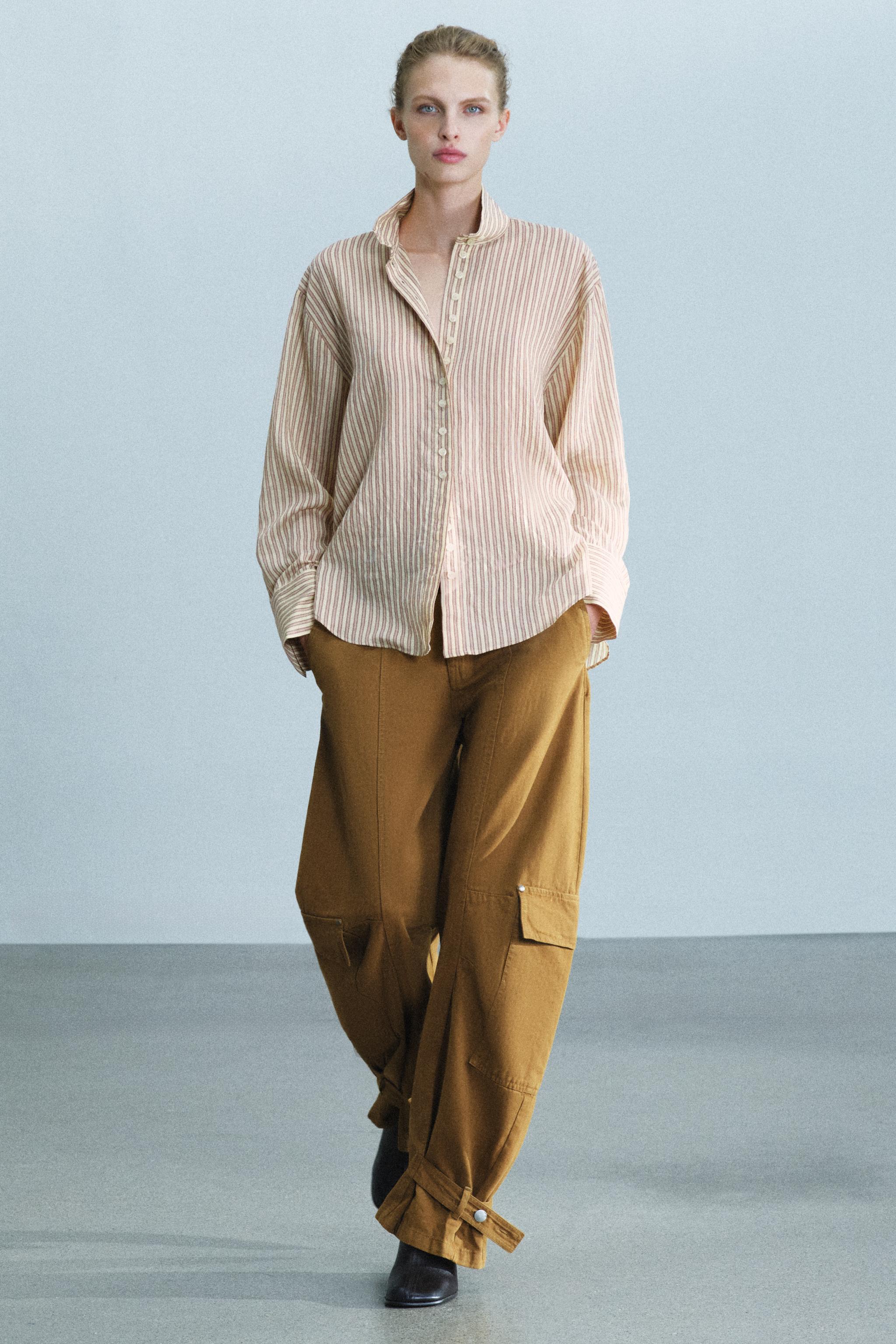 ZW COLLECTION BARREL CARGO PANTS