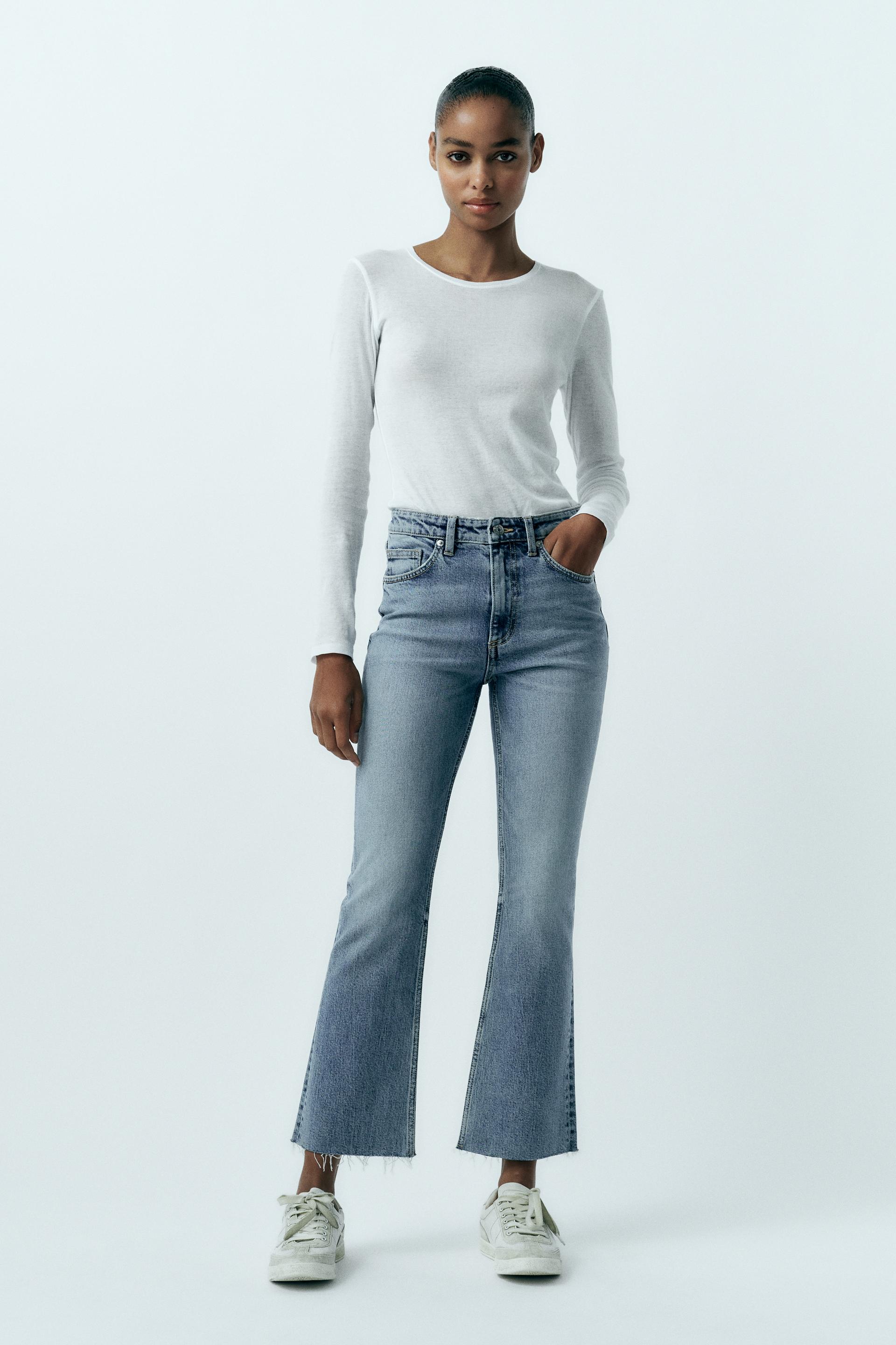 Flared Low Rise: Zara TRF Low Rise Flare Jeans, 9 Low-Rise Jeans Your  Wardrobe Deserves