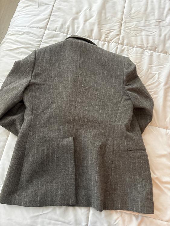 PINSTRIPE JACKET ZW COLLECTION - Image 2