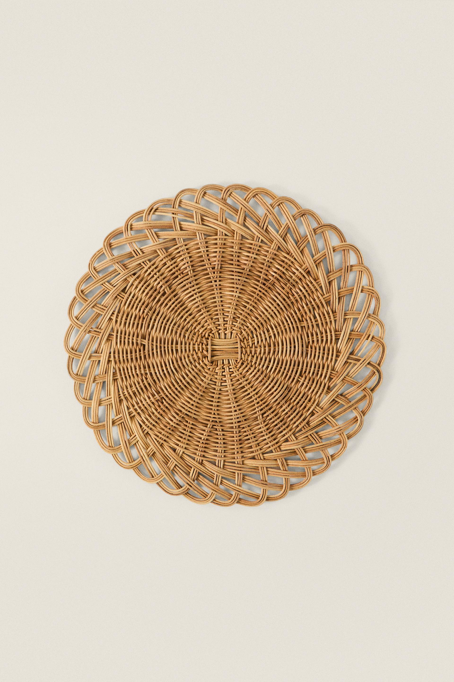 WOVEN RATTAN PLACEMAT Light beige ZARA United States