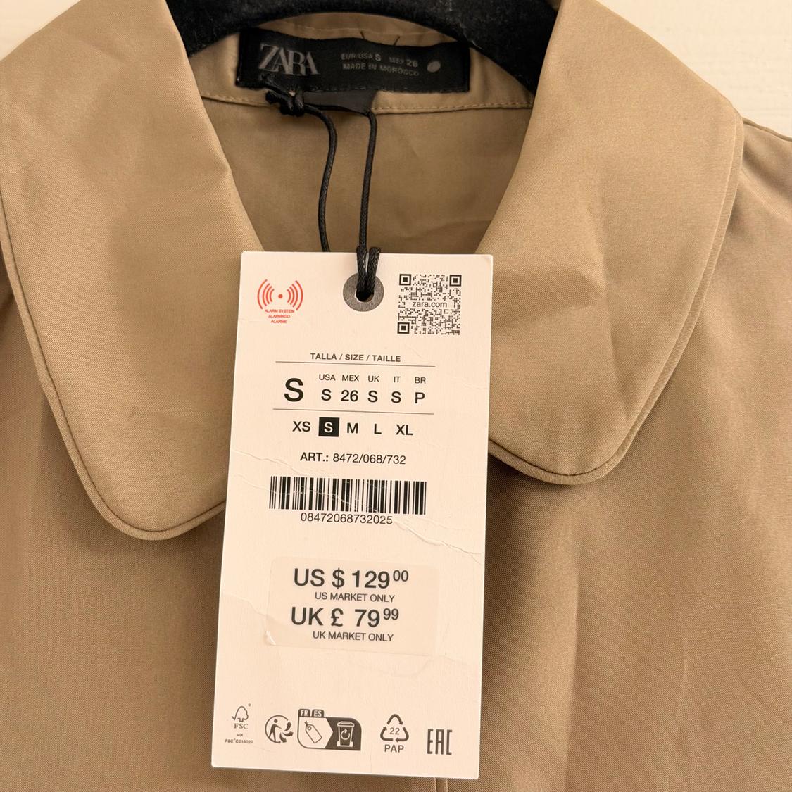 100% SILK POCKET SHIRT ZW COLLECTION - Image 3