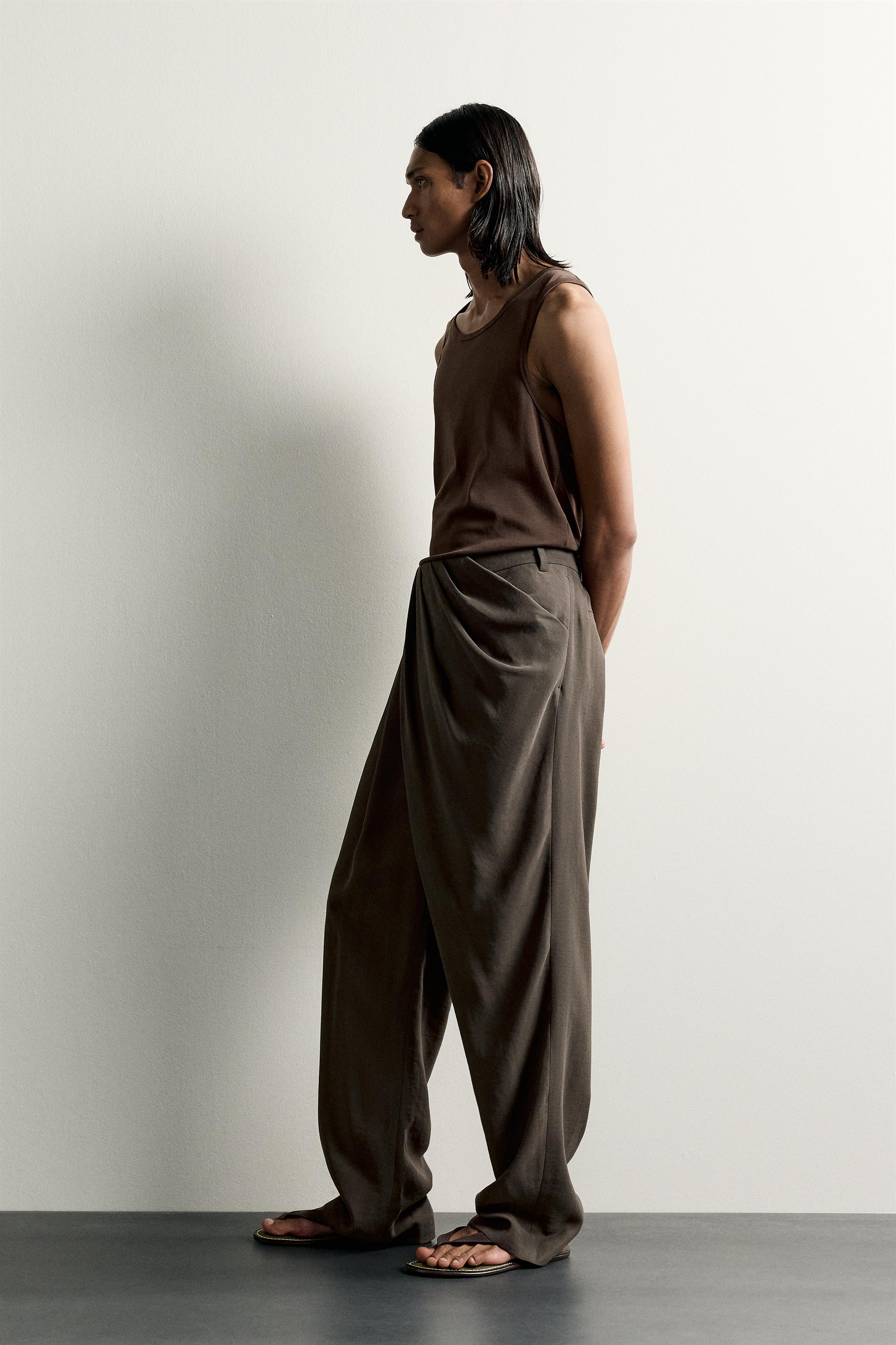 LIMITED EDITION FLOWY DRAPED PANTS