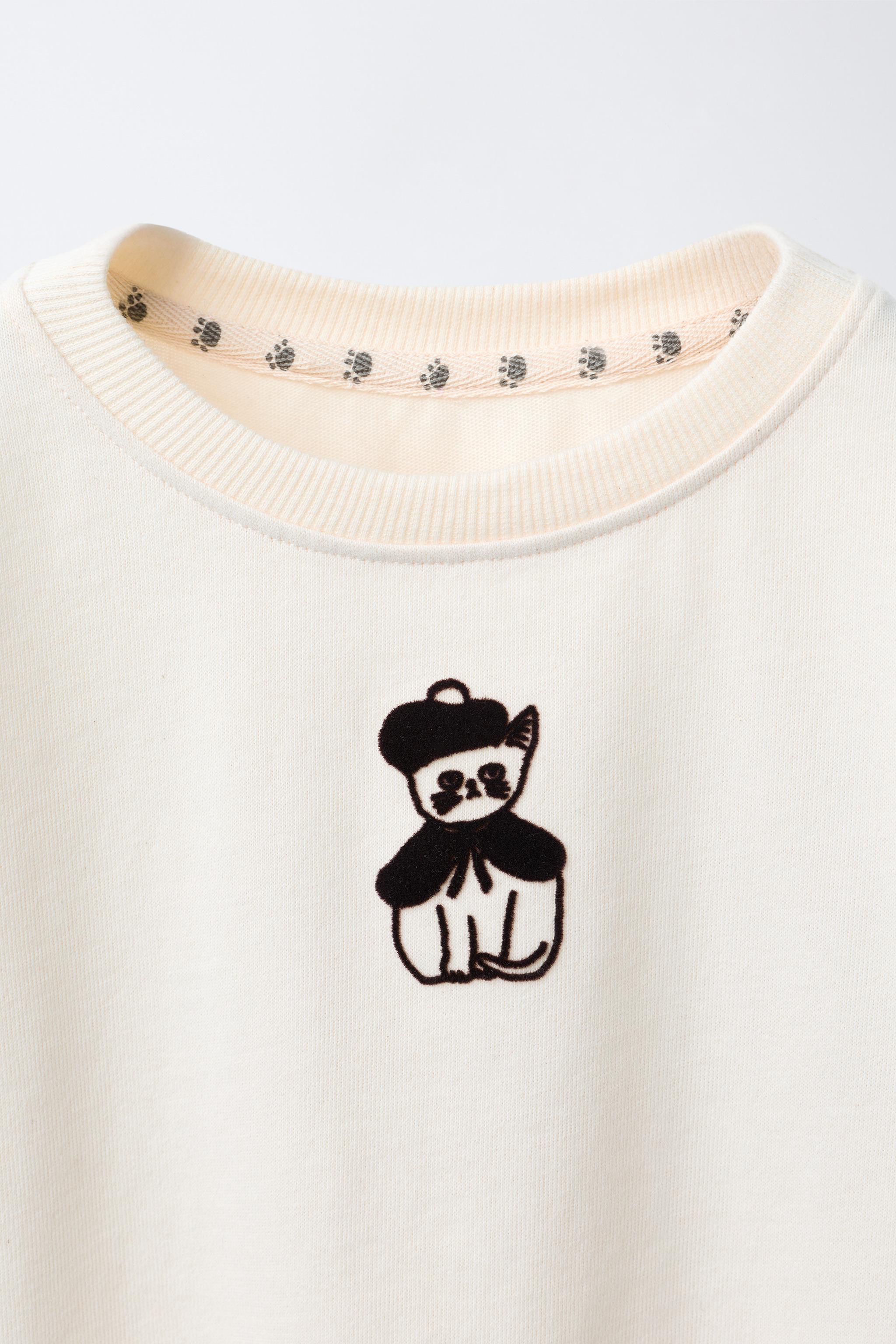 NAON JEONG © FLOCKED PRINT T-SHIRT