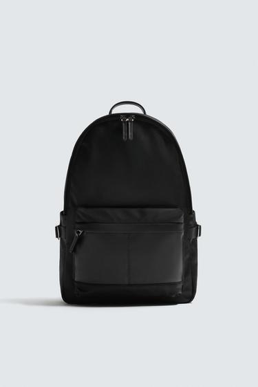 Zara TECHNICAL BACKPACK - Black