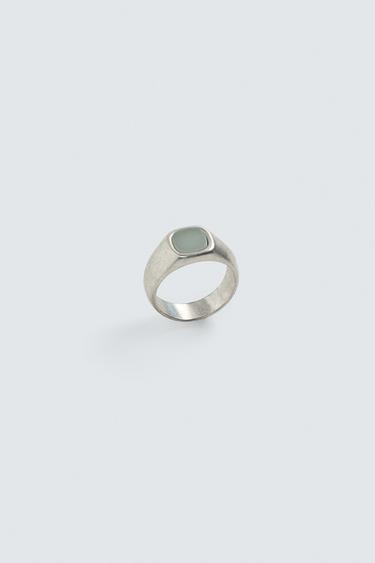 BAGUE CHEVALIÈRE PIERRE - Argent de Zara - Image 3