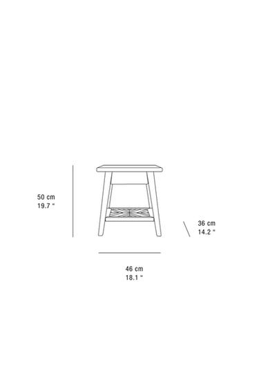 LITTLE WOODEN TABLE - Dark brown by Zara - Image 6