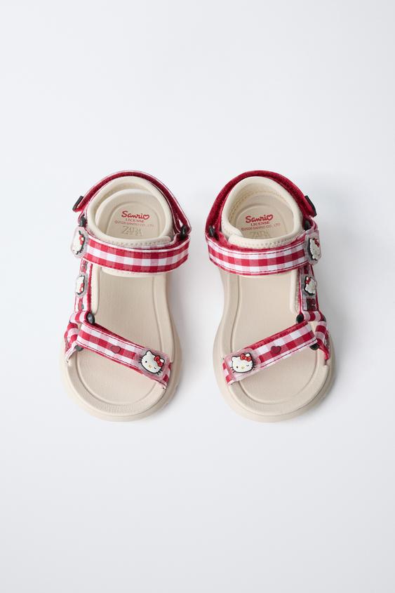 SANDALES TECHNIQUES HELLO KITTY © SANRIO - Rouge de Zara - Image 3