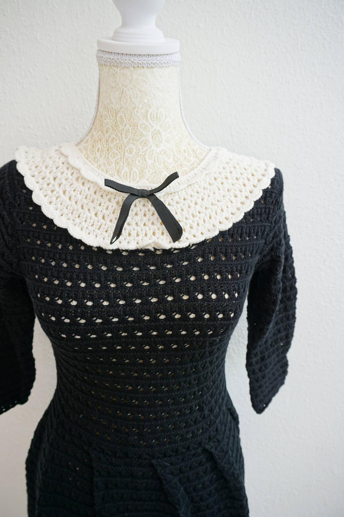 CROPPED FINE KNIT VEST - Image 2