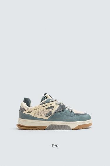 Zara MULTICOLOR SNEAKERS - Blue