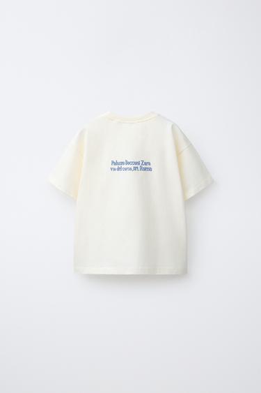 MOTORBIKE PRINT T-SHIRT - White by Zara