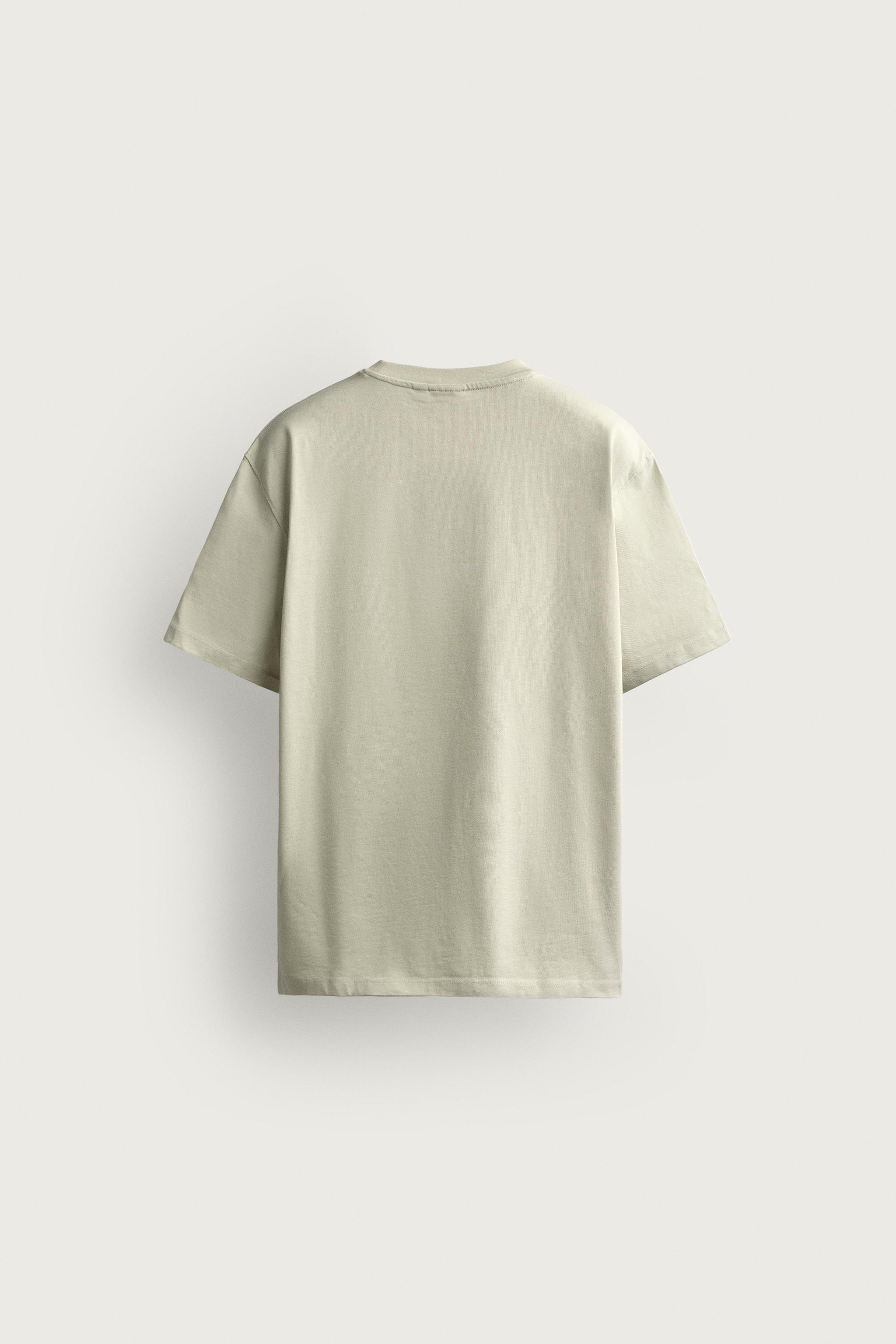 SHORT SLEEVE HEAVYWEIGHT T-SHIRT — Mint