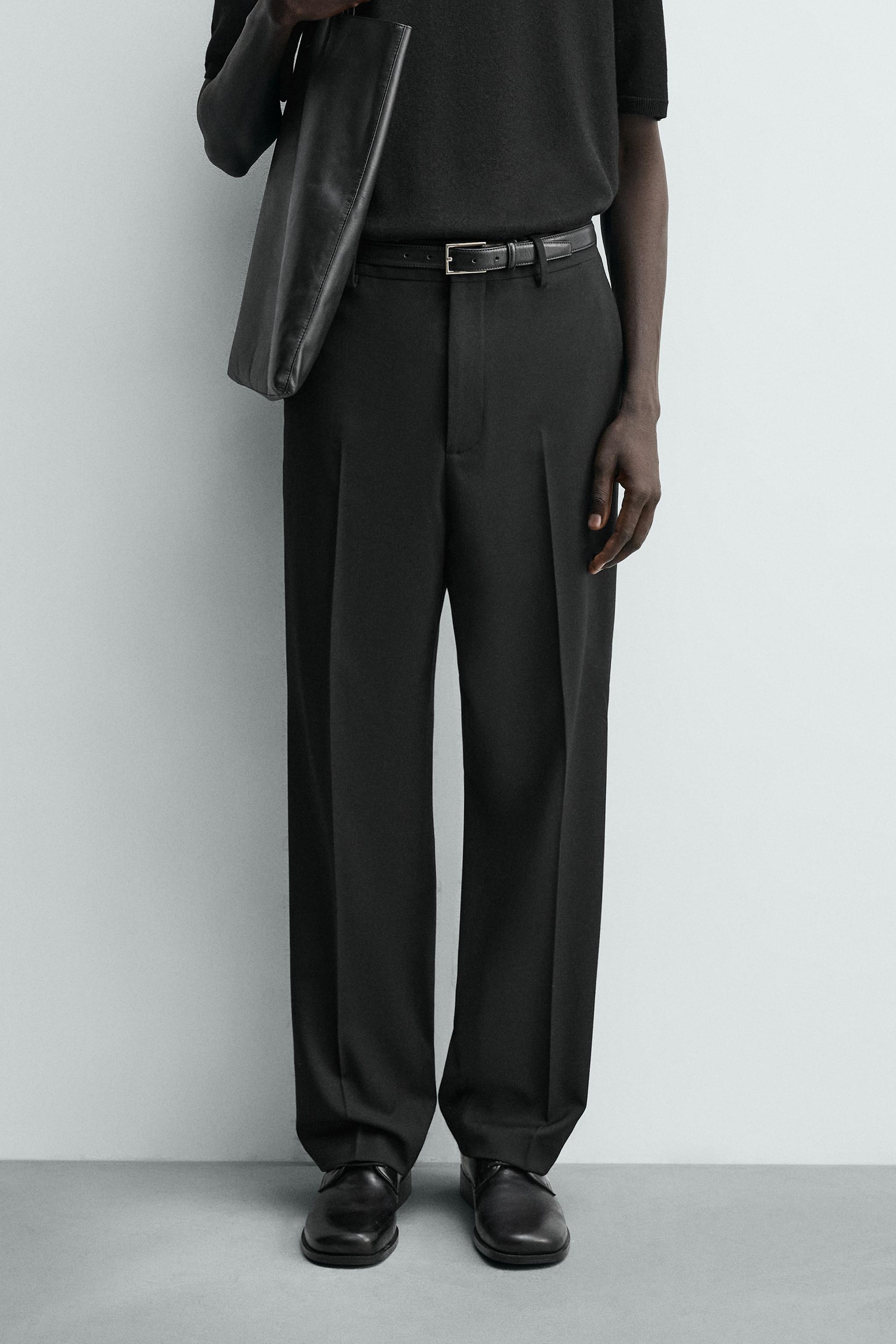 STRETCH STRAIGHT FIT PANTS