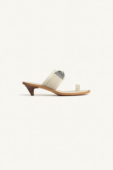 LTHR STRP SNDLS 16 - Ecru White by Zara - Image 5