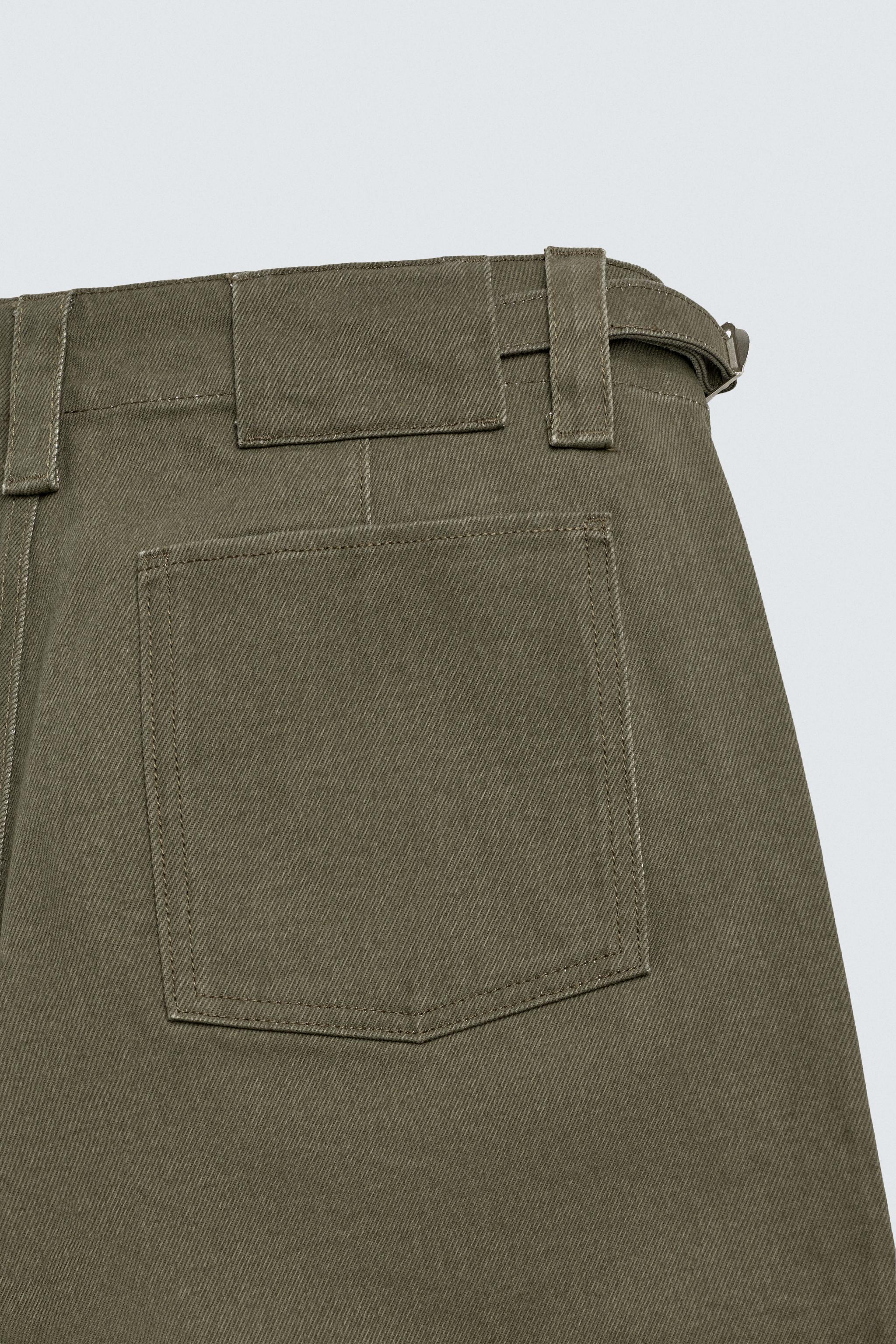RELAXED FIT CHINO PANTS WITH BELT LOOPS