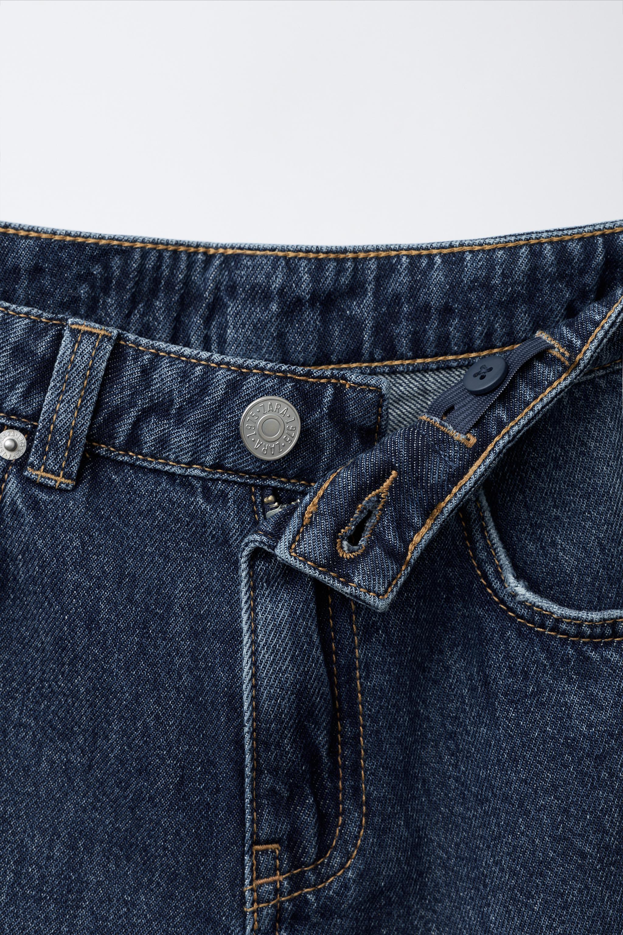 WIDE FIT DENIM SHORTS