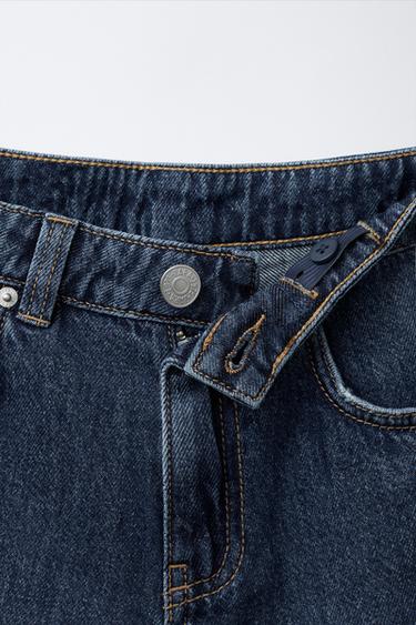BERMUDA DENIM WIDE FIT - Azul de Zara