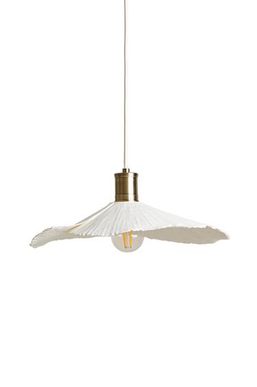 SMALL CEILING LAMP - Oyster-white by Zara