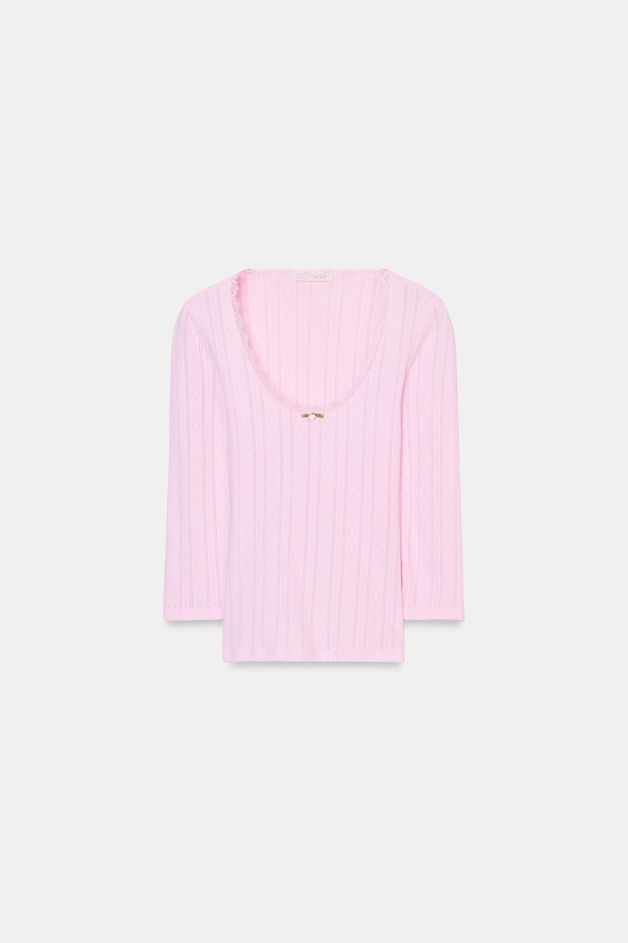 T-SHIRT POINTELLE