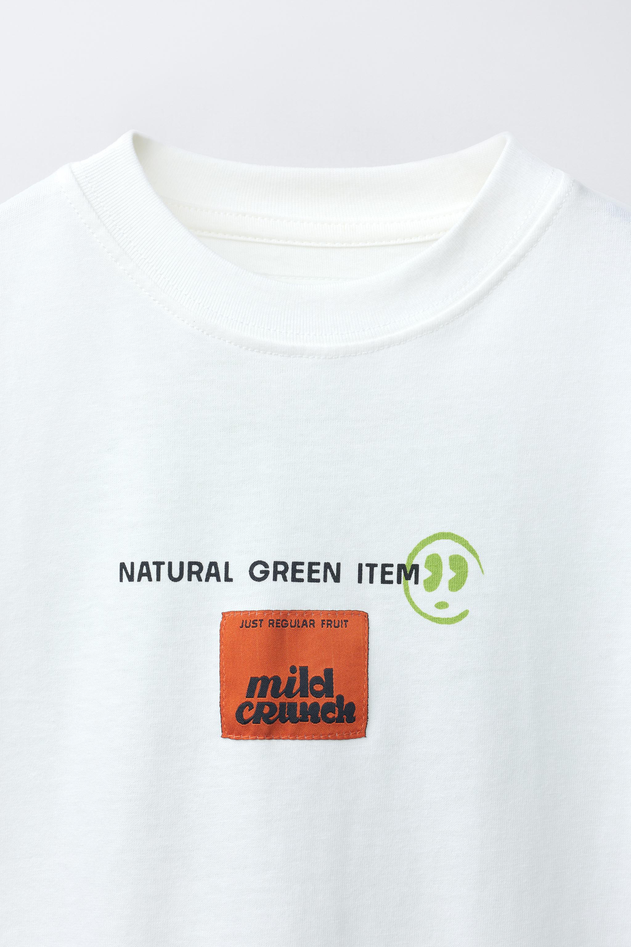 APPLE PRINT T-SHIRT